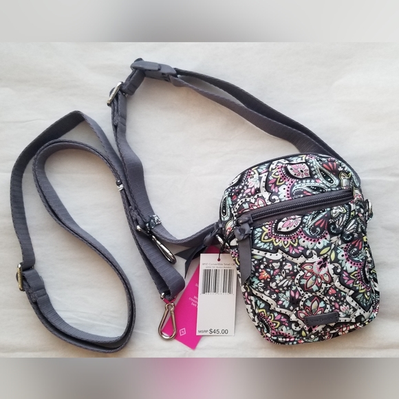 Vera Bradley Bags Vera Bradley Rfid Small Convertible Crossbody Bag
